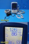 WELCH ALLYN W. Allyn 45NT0 LXI Spot ,, Nellcor SpO2 W/ Patient Leads ~ Vitals Monitor