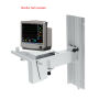 EASTSHORE COMPACT WALL MOUNT FOR GE Carescape B650/B450, CHOICE OF BASKET CHANNEL LENGTH Wall Mount