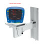 EASTSHORE COMPACT WALL MOUNT FOR GE Carescape V100, CHOICE OF BASKET CHANNEL LENGTH Wall Mount