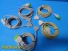 GE HEALTHCARE 5 x GE Medical 412944-001 Marquette Multi-Link ECG/EKG Trunk Cable, 11 Pin
