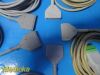 GE HEALTHCARE 5 x GE Medical 412944-001 Marquette Multi-Link ECG/EKG Trunk Cable, 11 Pin