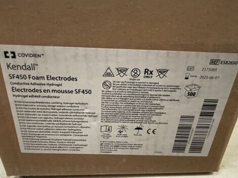 COVIDIEN ES82650 COVIDIEN Kendall SF450 Foam Electrodes ES82650 Case of 500