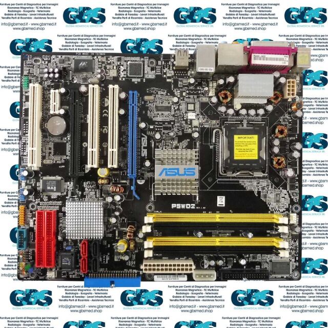 ASUS 90-MBL2BF-G0EAYZ MBOARD ASUS P5WD2-EAYZ P/N 90-MBL2BF-G0EAYZ Computer