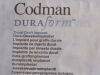 CODMAN Johnson & Johnson, Ref: 80-1477US Duraform Dural Graft Implant Size: 3