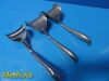 V. MUELLER 3X  SU3452 & Sklar CW Mayo Abdominal Retractors,9.75