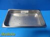 Polarware E1650 Dittmar SS. Surgical Instruments Tray 16.5