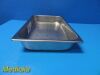 Polarware E1650 Dittmar SS. Surgical Instruments Tray 16.5
