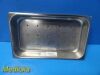 Polarware E1650 Dittmar SS. Surgical Instruments Tray 16.5