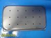 Polarware E1650 Dittmar SS. Surgical Instruments Tray 16.5