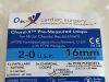 CARDIAC SURGERY Lot of 2 Chord-X Pre-Measured Loops CXL-20-1838-16   Exp.2022-10  (H24)  Z196024900 Chord-X Pre-Measured Loops