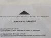 ADVANCE Lot of 5 Camera Drape 04-CC210   Exp.2022-08 to 2023-05 (D1) 04-CC210 Camera Drape