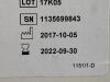 MAQUET Hemagard  (K)  HGK0007-40  Exp.2022-09  (C11) HGK0007-40 Hemagard  (K)