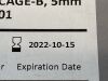 PROVIDENCE MEDICAL Cavux Cervical PD-31-201  Exp.2022-10  (B39) PD-31-201 Cavux Cervical