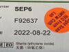 PENUMBRA Indigo System SEP6  SEP 6   Exp.2022-08  (A5) SEPT6 SEPT 6 Indigo System SET6