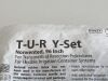 ICU MEDICAL Lot of 2 T-U-R Y-Set 6543-01   Exp.2023-11  (B11) 6543-01 T-U-R-  Y-Set