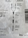 ICU MEDICAL Lot of 2 T-U-R Y-Set 6543-01   Exp.2023-11  (B11) 6543-01 T-U-R-  Y-Set