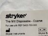 STRYKER The Mill Disposable-Coarse 5400-703-000  Exp.2022-12  (D1)  5400-703-000 The Mill Disposable-Coarse