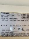 TOSHIBA PVF-738H TOSHIBA Ultrasound Transducer MODEL: PVF-738H Ultrasound Transducer