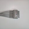 GE  412681-001  414556-001  2106391-001 vyaire GE  Multi-Link ECG Leadwire Grouped Set 5-Lead Grabber AHA 74cm 29in  412681-001  414556-001  2106391-001 Monitor