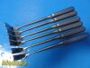 BD Lot of 15  V. Mueller Sklar Inox Assortedx   Sauerbruch Retractors