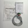 GE 411200-001 CareFusion Multi-Link ECG Leadwire Replaceable Set,5-lead,Snap,AHA,74cm 29 in REF 411200-001 Monitor