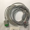 GE 2106309-002 ECG Trunk cable ,3-ld Wire integrated grabber leadwire ,IEC,3.6m 12ft REF 2106309-002 ECG unit
