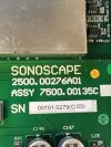 SONOSCAPE SONOSCAPE MBOARD 2500.00276A01 ASSY 7500.00135C  SONOSCAPE MOTHERBOARD 2500.00276A01 ASSY 7500.00135C Ultrasound General