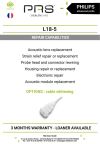 PHILIPS L18-5 Extensive repair capability - L18-5 Ultrasound Transducer