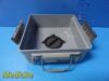 ZIMMER Hall Surgical Storage Sterilization Case W/ Instrument Basket