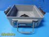 ZIMMER Hall Surgical Storage Sterilization Case W/ Instrument Basket