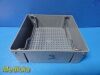 ZIMMER Hall Surgical Storage Sterilization Case W/ Instrument Basket