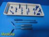 B BRAUN / AESCULAP S4 Spinal System Surgery Instrument Tray II, Orthopedic