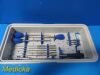 B BRAUN / AESCULAP S4 Spinal System Surgery Instrument Tray II, Orthopedic
