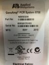 APPLIED BIOSYSTEMS GeneAmp PCR System 9700 Thermal Cycler