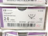 COVIDIEN CL-52-MG Polysorb 2-0 UNDYED 5 X 18" GS-10 HEAVY BODY REVERSE CUTTING (5 SUTURES PER PACKET: D-TACH) BOX/12 (2024/05/31) Sutures
