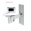 EASTSHORE COMPACT WALL MOUNT FOR Nihon Kohden 200 MONITOR, CHOICE OF BASKET CHANNEL LENGTH Wall Mount