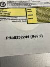 TOSHIBA  P/N: 5252244  LOGIQ P6 DVD WRITER MODEL:  TS-T632  P/N: 5252244  Ultrasound General