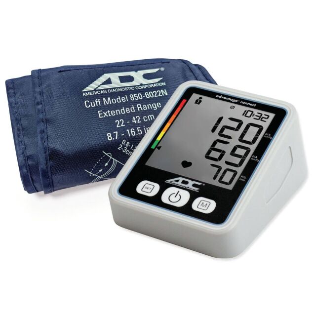 Blood Pressure Monitor, Blood Pressure Machine Extra Large Cuff Upper Arm,  BP Cuff Automatic Upper Arm with 22-42 cm Wide-Range Large Cuff 60 Groups