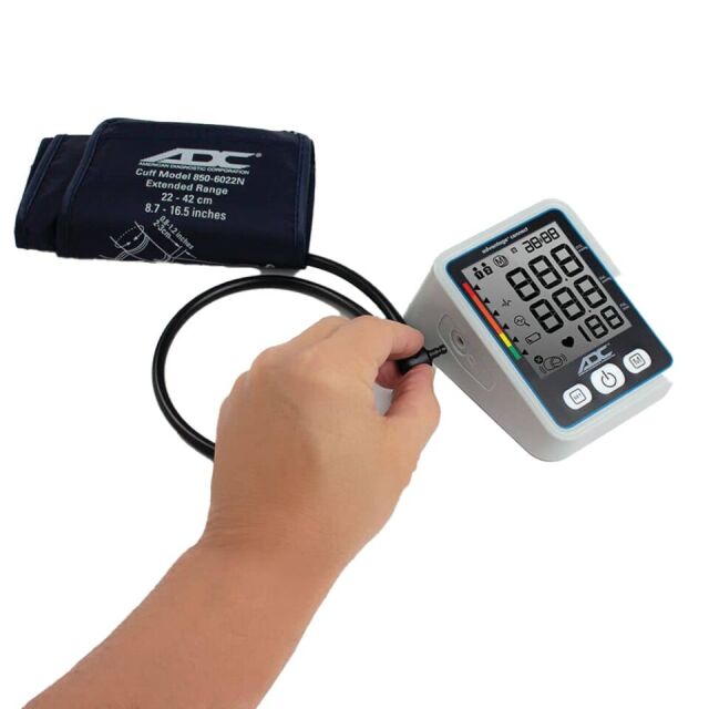 Blood Pressure Monitor, Blood Pressure Machine Extra Large Cuff Upper Arm,  BP Cuff Automatic Upper Arm with 22-42 cm Wide-Range Large Cuff 60 Groups