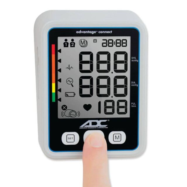 Blood Pressure Monitor, Blood Pressure Machine Extra Large Cuff Upper Arm,  BP Cuff Automatic Upper Arm with 22-42 cm Wide-Range Large Cuff 60 Groups