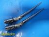 ZIMMER Lot of 2  Hall 1375-29 Extra Long 20Ã‚Â° Angle Attachment (Hall 20)