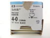 COVIDIEN SS-5641G SOFSILK 4-0 BLACK 18" Edgellant P-13 CUTTING - BOX/12 (2024/08/31) Sutures