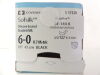 COVIDIEN S-1732K SOFSILK 6-0 BLACK 18" SE-140-8 SPATULA - DOUBLE ARMED - BOX/12 (2023/12/31) Sutures
