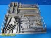 DEPUY Richards AMBI No/LOK Keyed CHS (Compression Hip) Instruments Set