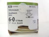 COVIDIEN SN-5767G MONOSOF 6-0 BLACK 18" Edgellant P-11 CUTTING - BOX/12 (2024/05/31) Sutures