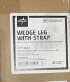 MEDLINE NON081457 Foam Wedge Leg w/ Strap 29" x 11" x 11"