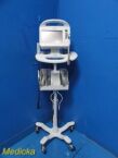 WELCH ALLYN Vital Signs 6000 Series W/ New Leads Bar scaner Stand~ Monitor