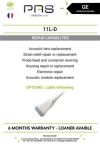 GE 11L-D Extensive repair capability -11L-D Ultrasound Transducer