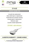 GE C1-6-D Extensive repair capability - C1-6-D Ultrasound Transducer