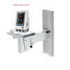 EASTSHORE COMPACT WALL MOUNT FOR Schiller Tranqulity VS Monitor, CHOICE OF BASKET CHANNEL LENGTH Wall Mount